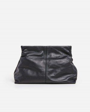 Bolsas Flattered Clay Clutch Cuero Accessories Negras | ESEAH44202