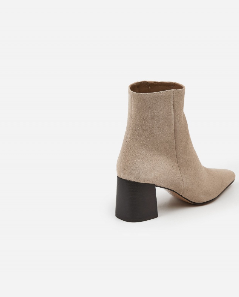 Botas Flattered Riley Gamuza Zapatos Marrones | ESIIZ10349